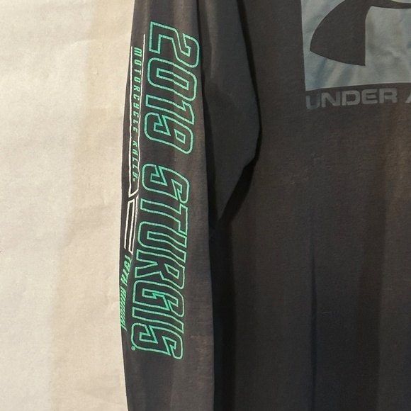 Under Armour Athletic Workout Black Long Sleeve Tee XL - Picture 5 of 7